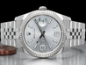 Rolex Datejust 116234 Jubilee Bracelet Silver Wave Factory Diamonds Dial 